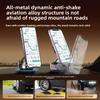 Metal Car Mobile Phone Holder Vacuum Adsorption Magnetic Suction Special Suction Cup for Car Navigation Shockproof Support