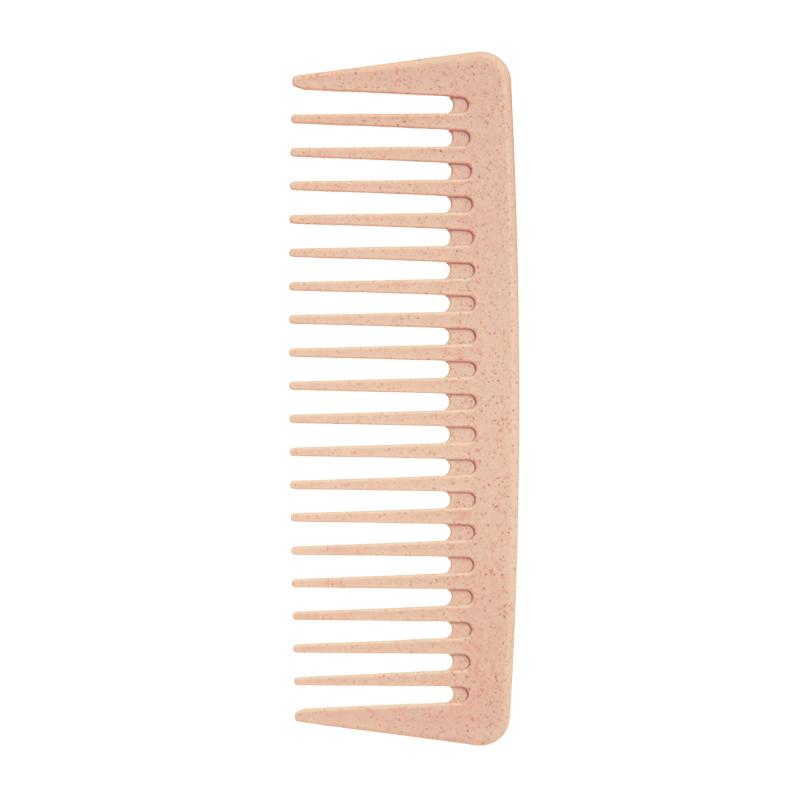 1pcs Wheat Straw Hair Brush Anti-static Hairdressing Comb Wide Tooth Hairbrush Scalp Massage Comb for Professional Salon Styling