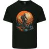 A Mountain Biker In the Wilderness Bike MTB Unisexs Light Cotton TShirt