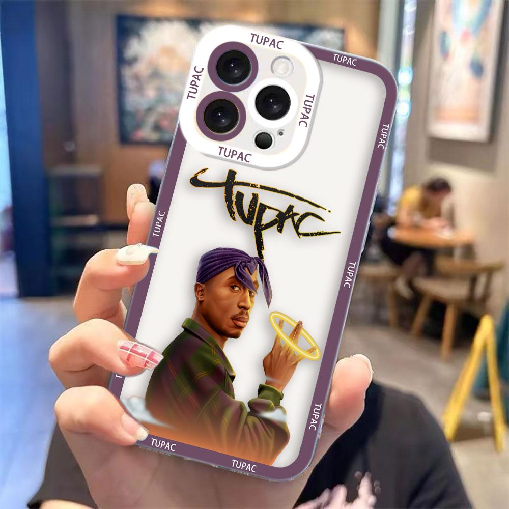 

Прозрачный чехол для телефона с изображением рэпера 2Pac Tupac для Samsung Galaxy S26 S25 S24 S23 S22 S21 S20 FE S10 PLUS S30 S11 S11E ULTRA EDGE Samsung S20FE
