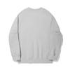 Li Ning Trendy Sports Series Solid Color Round Neck Comfortable Breathable Versatile Loose Sweatshirt Unisex Sweatshirt Light-Gray AWDV707-4