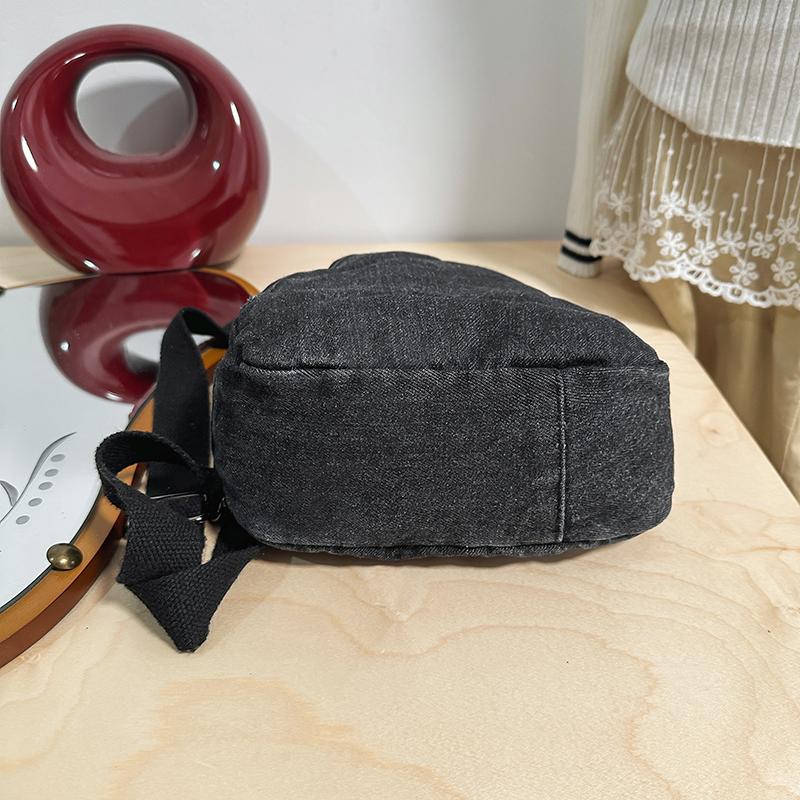 Brusttasche Damen Umhängetasche Leichte Jeans Umhängetasche