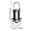 High Bright Mini Keychain Flashlight Portable Emergency Work Lights  For Camping Fishing Walking