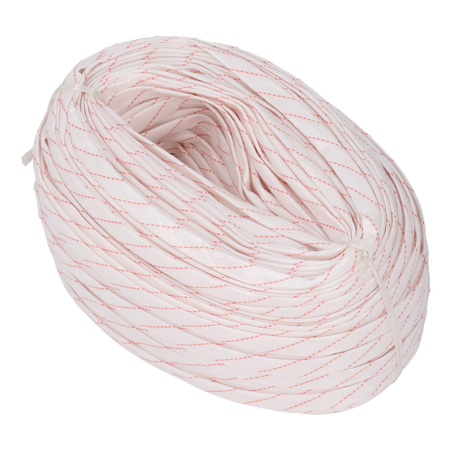 

Довжина 100 м, внутрішній діаметр 6 мм, високотемпературна плетена оплітка, гнучка ізольована кабельна оплітка для