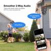 360° Dual-Lens Wireless Waterproof Outdoor Camera with Three-Screen Linkage