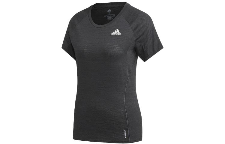 adidas Women s Runner Tee Black FM7641 S