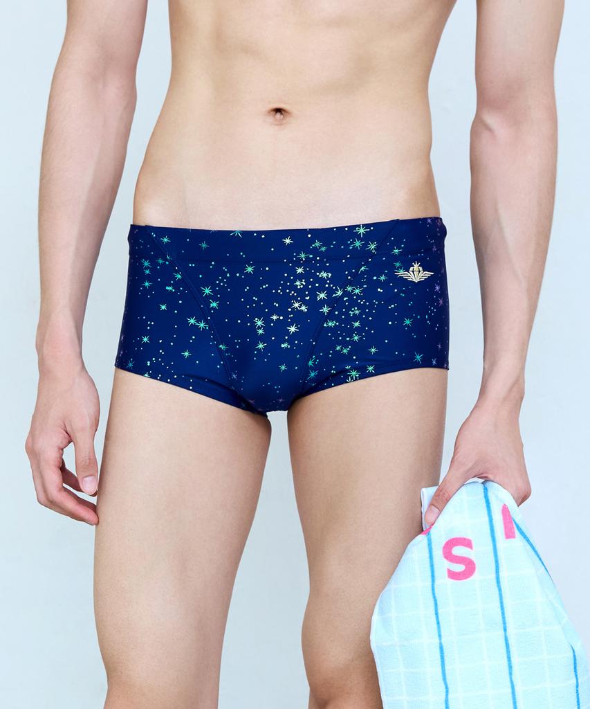 Jeikeoseu Starlight Glitter Short Boxer Short Square 986