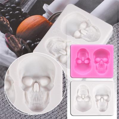 Moule en silicone pour fondant liquide en forme de décoration de gâteau d'Halloween