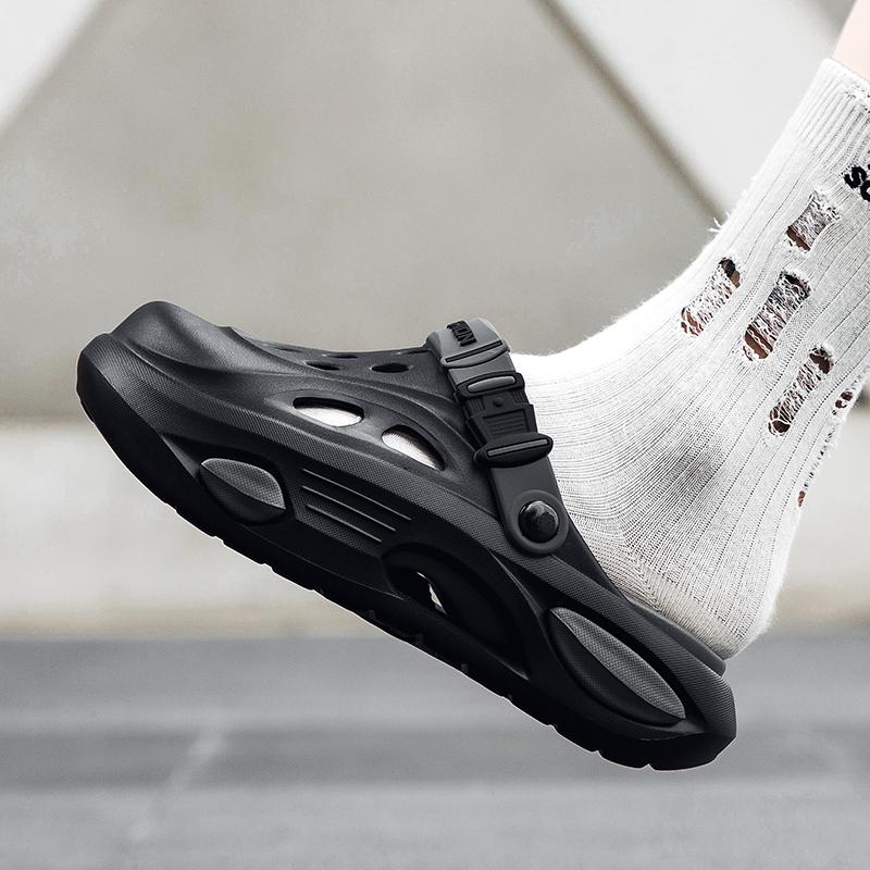 Men's EVA Sandals Non-slip Breathable Thick Sole Shoes Casual Beach Slippers for Outdoor Indoor