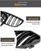 Compatible with BMW 3 Series Coupe E92 E93 Early M3 Front Grille - Gloss or Matte Black Double-Line Design