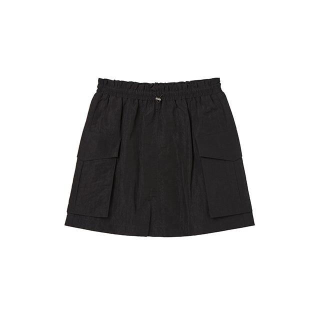 Rap Banding Cargo Nylon Skirt Ar2Ws463