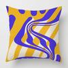 Home Decor Vibrant Geometric Swirl Pattern Pillow Covers Cushion Cover Decorative For Sofa Bedroom Car Comfortable Throw Pillow