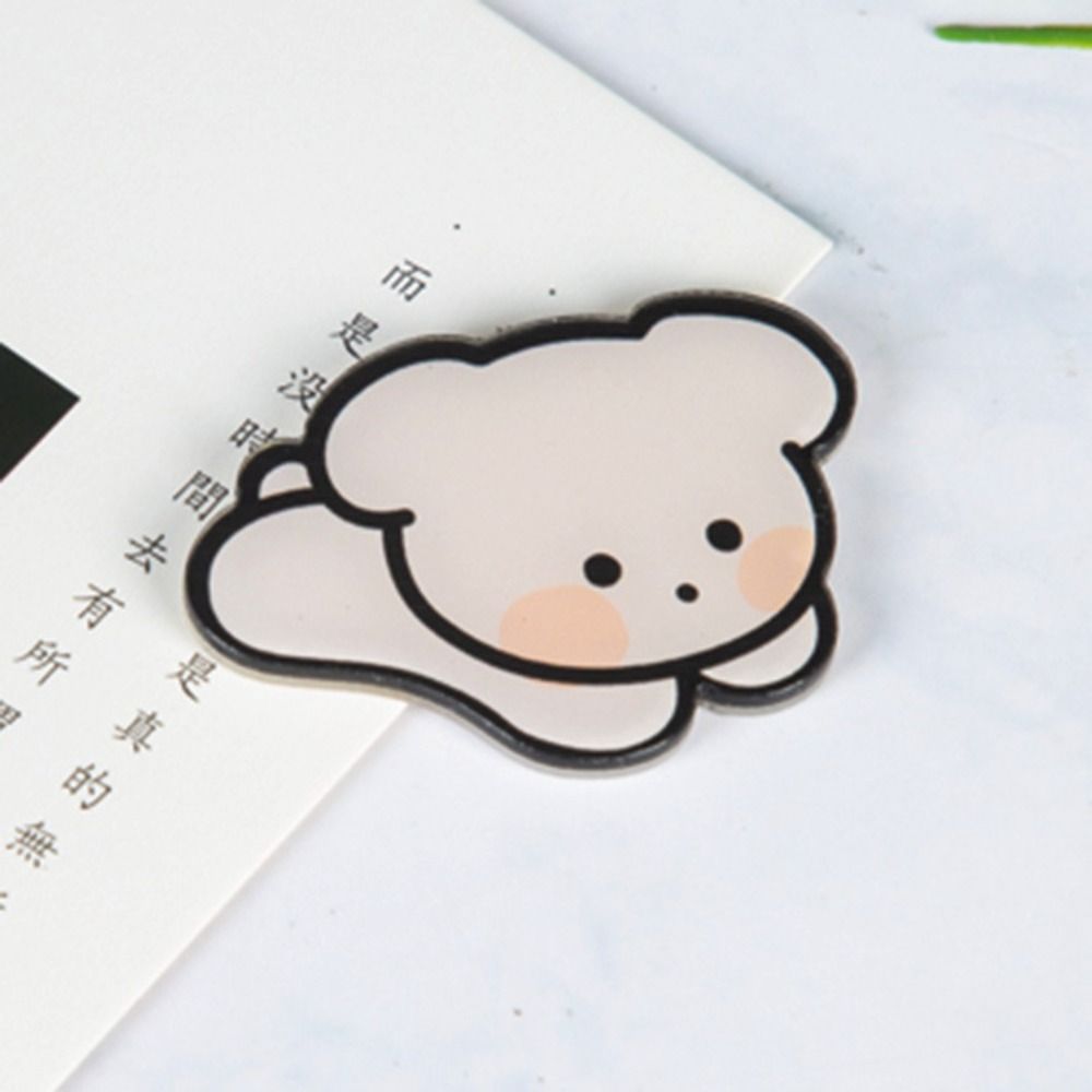 Bunny Cartoons Bunny Brooches Acrylic Bear Bunny Lapel Pins Cartoons Dog Pin Dog Pin Badge Gift