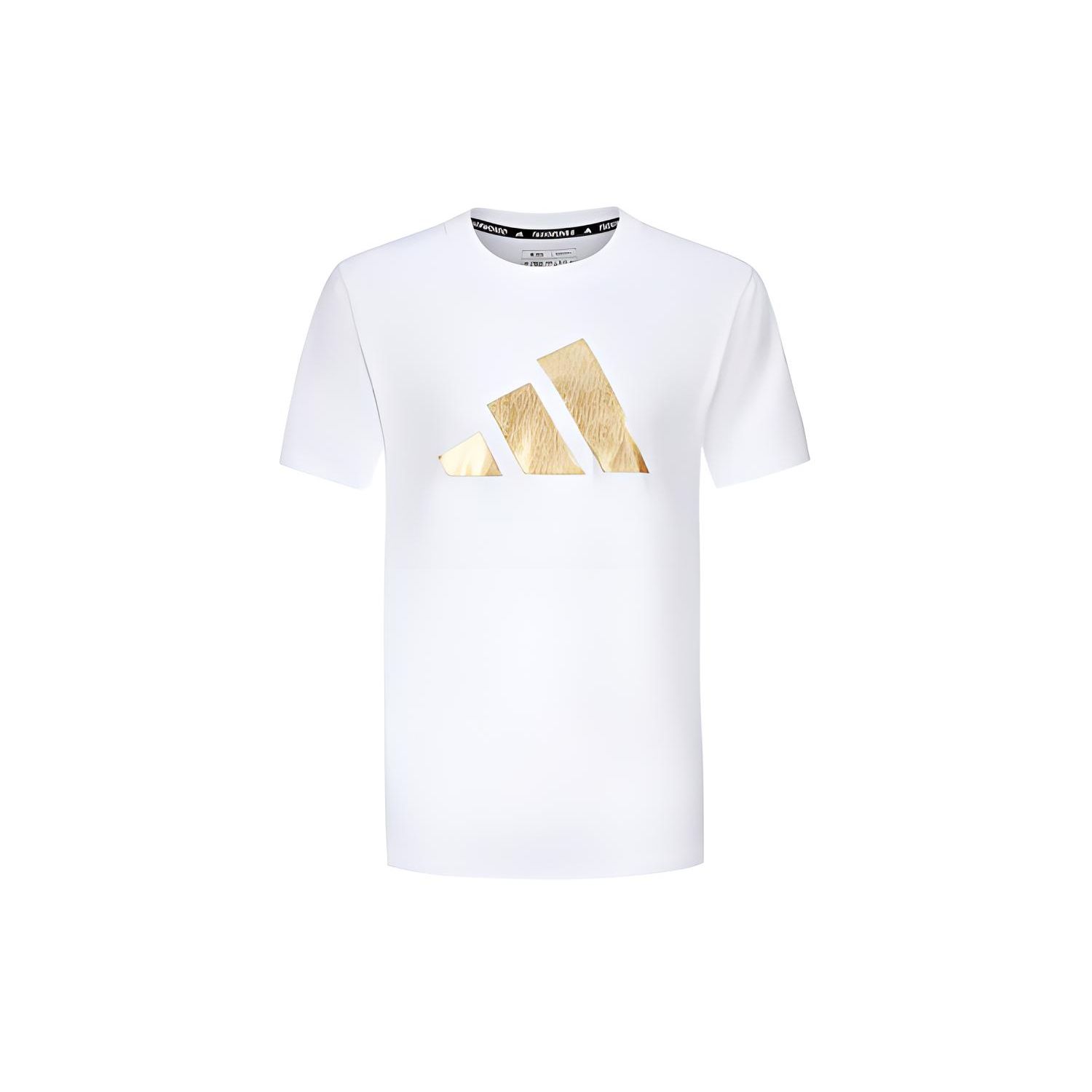 

Футболка унисекс с коротким рукавом и круглым вырезом с принтом логотипа Adidas, топы платинового цвета ADICLTSPSTK-WG S