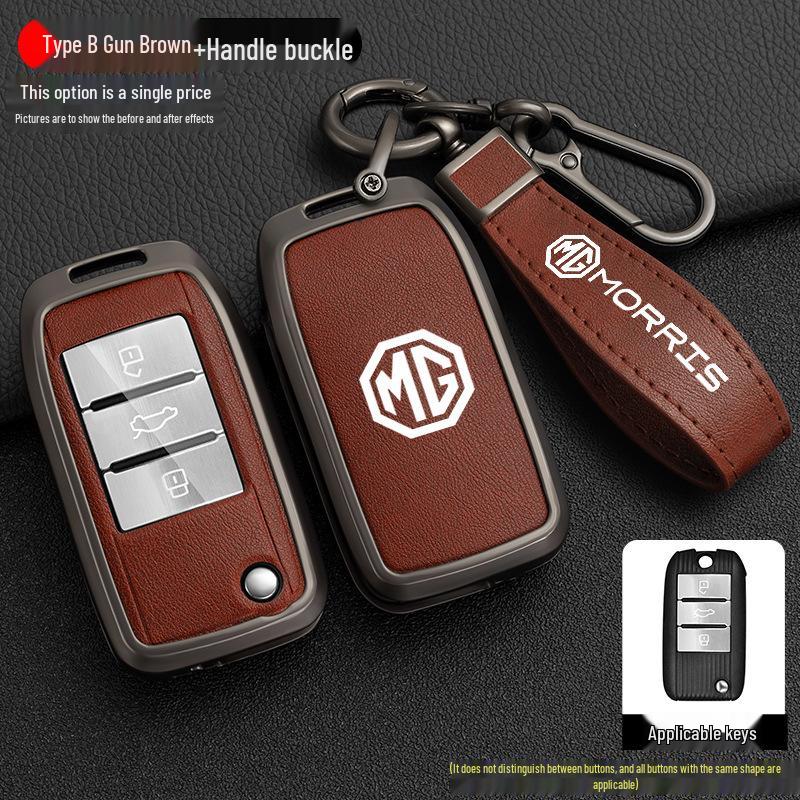 Compatible Key Case Shell for MG MG6, MG5, ZS, HS, Roewe Cars