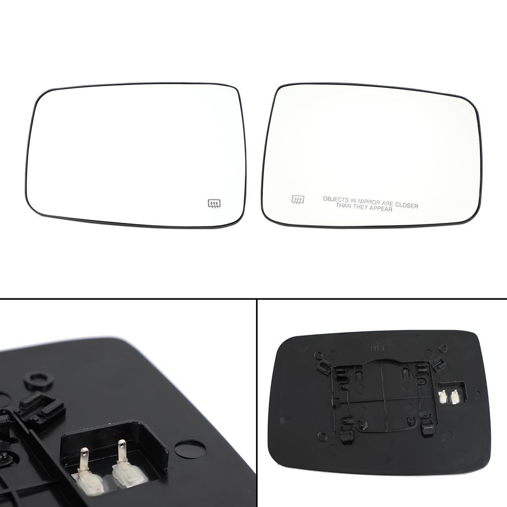 Vetro Specchietto Laterale Riscaldato per Dodge Ram Set (Sinistra + Destra) 1500 2500 2009-2018