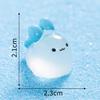 Resin Sea Animal Decor Lightup Night Glow Sea Hare Figurine For Kids Room Decor