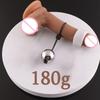180g Schwergewicht Hodenstrecker Männlicher Penisring Expander Ring Aufhänger Training Metallkugel Anhänger Hahnring SM Sexspielzeug für Mann