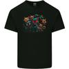 Evil Cat Gang Demonic Kids T-Shirt Childrens