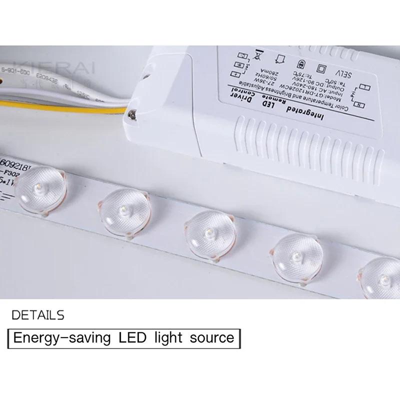 Modern LED Ceiling Light for Living Room Bedroom Room Study Balcony Corridor Lamp Round Square Indoor Decor Lighting Fixture