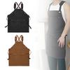 Canvas Apron with Adjustable Straps Ideal for Culinary Tasks And Hairdressing