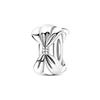 Lovely 925 Silver Pink Bow Charms Earrings Rings Christmas Bell Pendant Fit Original Bracelet Necklace DIY Jewelry Gift