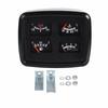 Dashboard Analog Multi-Gauge Panel with Mounting Brackets Easy-to-Read