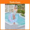 Xiao Lu Thickened Cross-border Pvc Swimming Ring For Adults And Kids Shiny Starry Sky Design