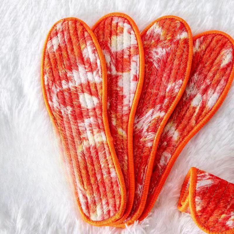 

Флісові устілки М які Плюшеві Термо Вставки для Взуття для Чоловіків та Жінок, Обрізаються за Розміром Зимове Тепло, Унісекс Розміри 35-45, Затишний Дизайн Устілок 35 червоний