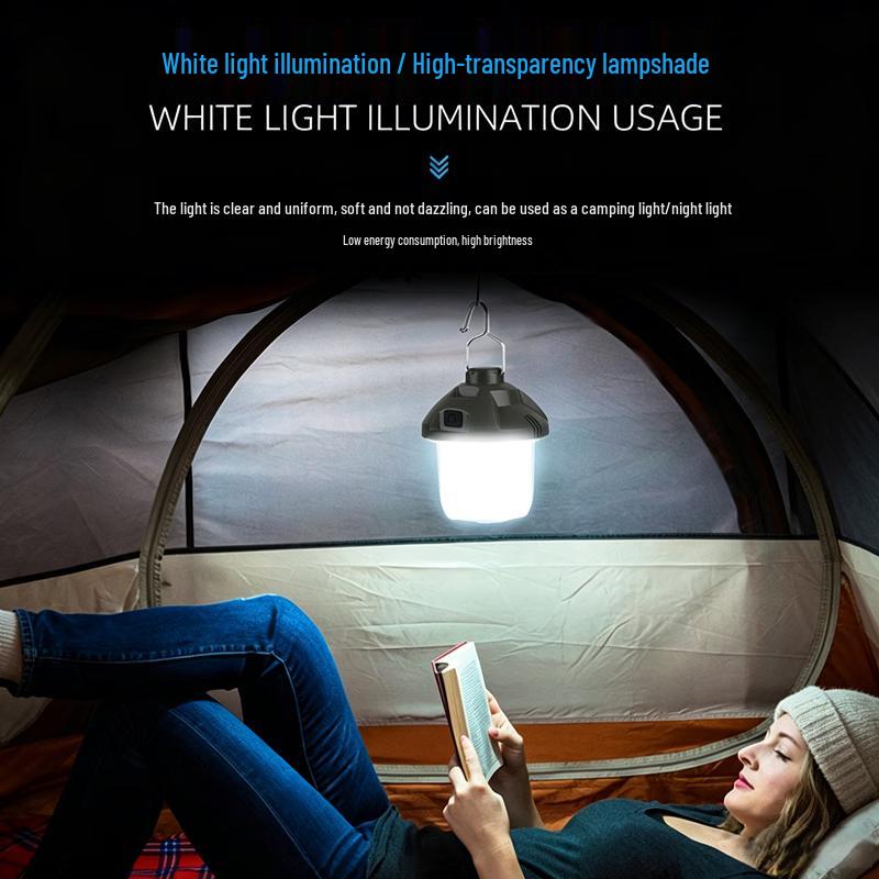 Multi-function Outdoor Portable LED Camping Lantern