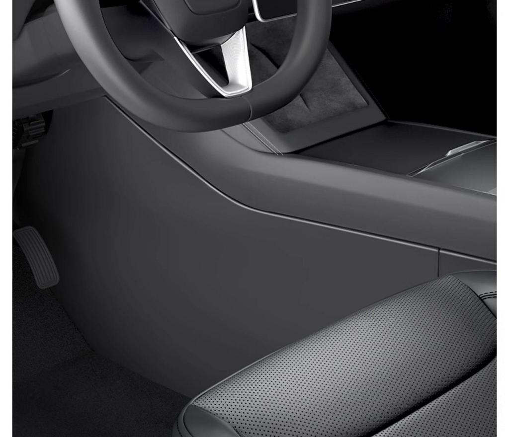 Side Protective Plates for Tesla Model 3/Y: Anti-Kick Mats for Interior Modification