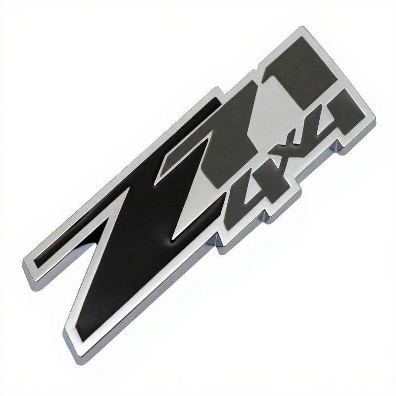 3D Metal Car Front Grille Emblem Badge Car Body Fender Rear Trunk Upgrade Version Modification Accessories Sticker Decal