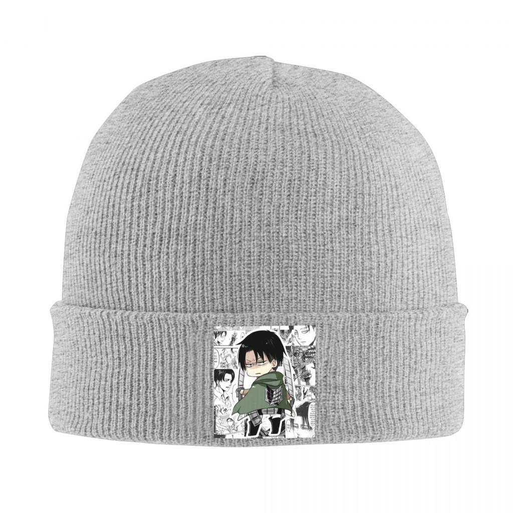 Levi AckerUnisex Attack On Titan Warm Knitted Cap Winter Knit Bonnet Hat Skullies Beanies Hip Hop Caps for Unisex