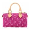 NANO SPEEDY Fabric Crossbody Handbag Women's Fuchsia M27603
