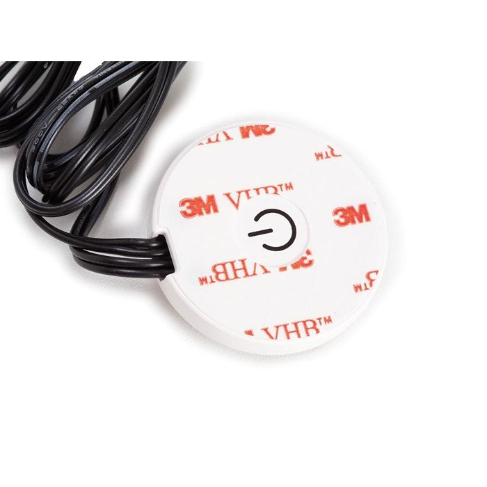 EtiamPro Interrupteur tactile LED caché pour panneau de meuble, idéal pour contrôler des bandes LED 12 V/24 V, installation facile