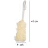 1Pc Long Handle Hanging Soft Mesh Back Body Bath Shower Scrubber Brush Sponge For Bathroom Shower Brush