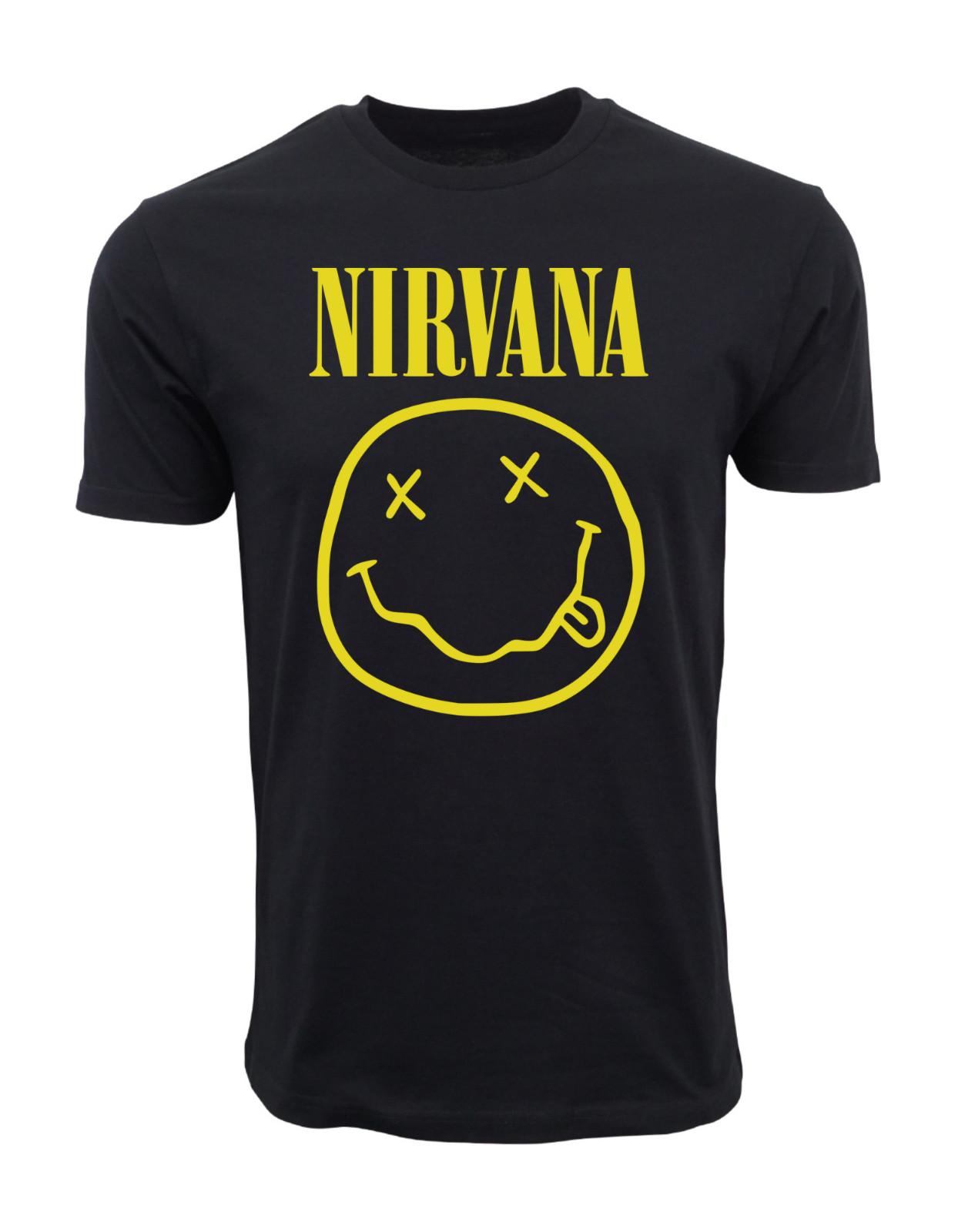 

26 NIRVANA FAUX SMILE T SHIRT Unisex T-Shirt XXXL