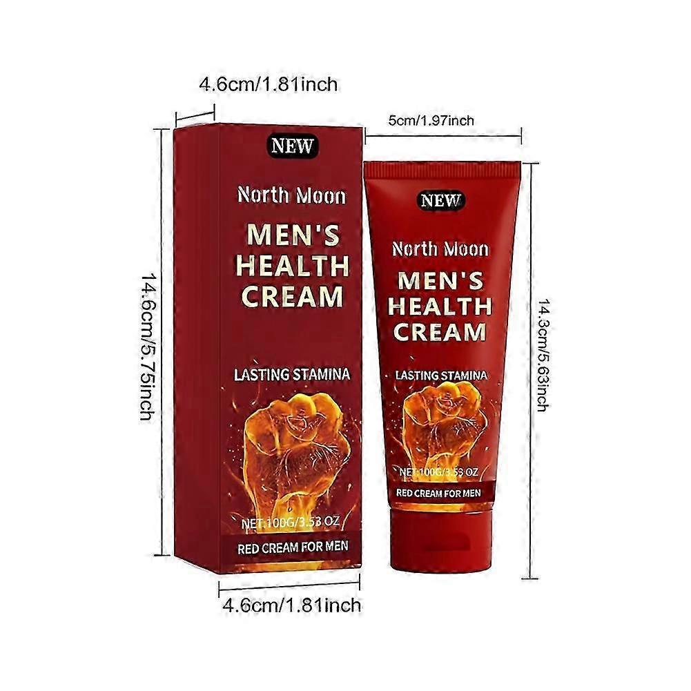 Body Cream for Men, Natural Health Ingredients, Fast Absorbing, Perfect Present for Men