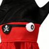 Pirate Cuttlefish Character Hat with Soft Fabric and Adjustable Sizing for Halloween Cosplay Party Looks and Photo Props