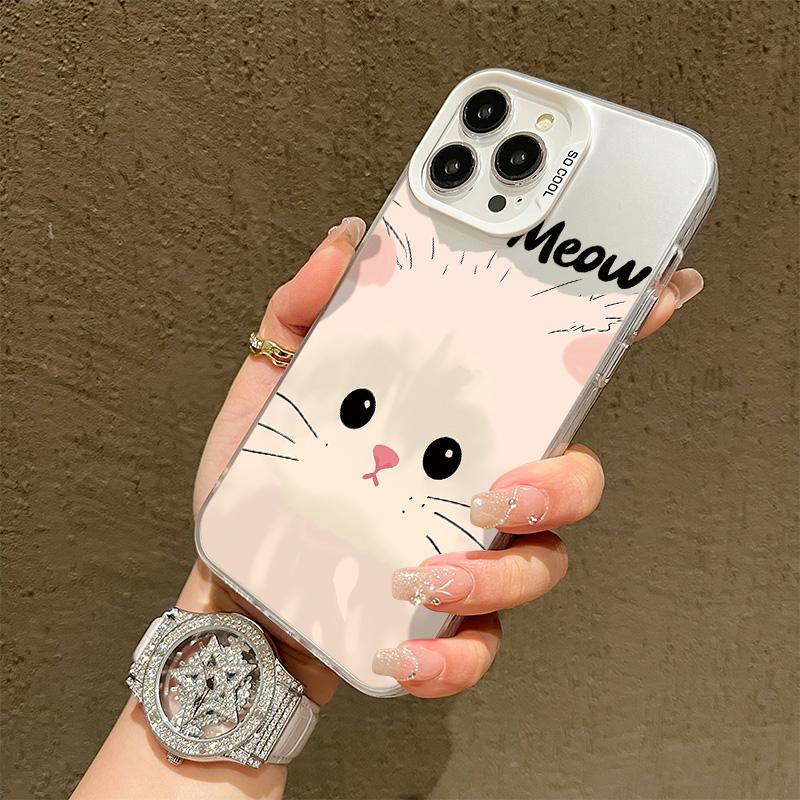 Silicone Case For Oppo A5X A6X A3X A5 A3 Pro A60 A79 iPhone 17 16 15 14 13 12 11 Samsung A07 A37 A57 Cover DIY Painted Cartoon Shockproof Phone Bumper