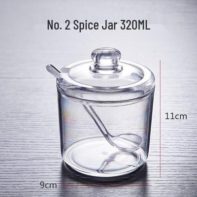 Acrylic Plastic Seasoning Jars
