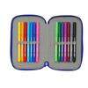 Real Madrid pencil case with equipment double filled pencil case 29 pcs 412624854 blue