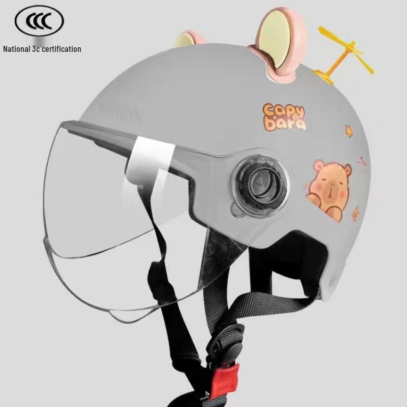 Certified Kids' Helmet: All-Season Safety for Boys & Girls - Cute & Secure for Electric Vehicles