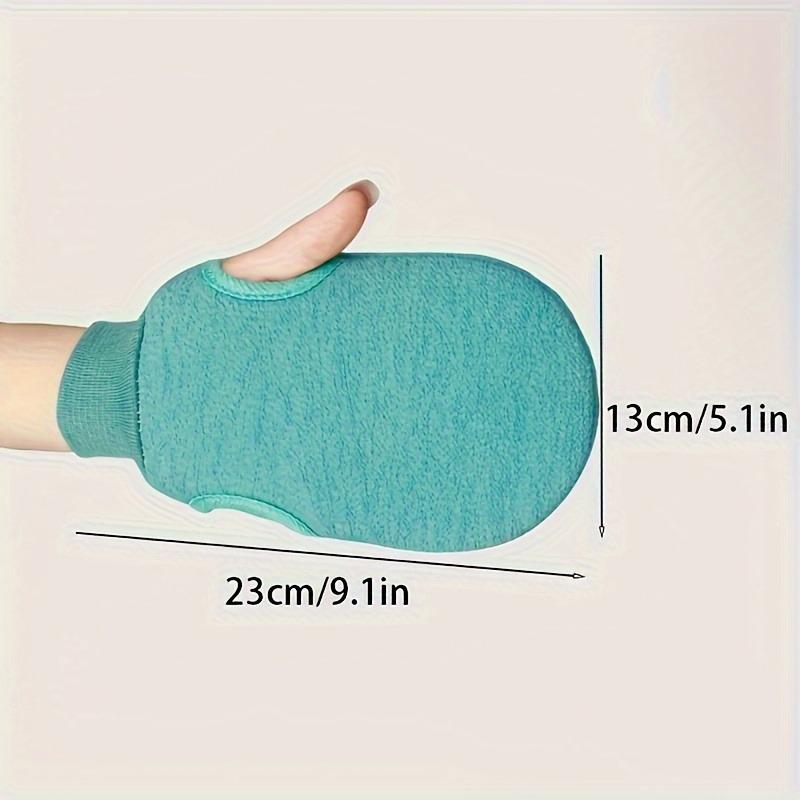 1PC Exfoliating Bath Gloves, Double-Sided Massage Scrub Gloves, Bath Additions, Bath products, four colors to choose from