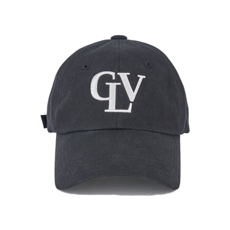 CLEVER FIELD CLV Embroidery Embo Ball Cap_Black