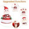 Xmas Doll Hat Cartoon Electric Outdoor Plush Toy Stuffed Animals Singing Dancing Hats Adults Christmas Gift New Party