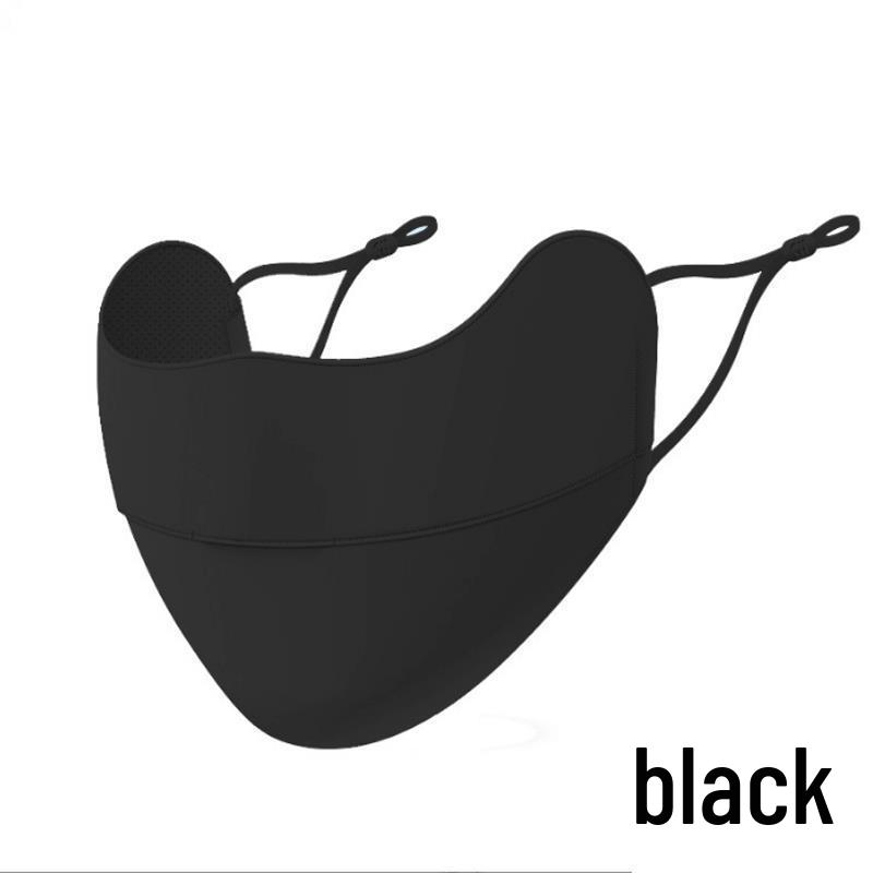 Ice Silk Women's Sunscreen Mask: UV Protection, Breathable, Stylish Design, Protects Eye Corners, 2024 Edition
