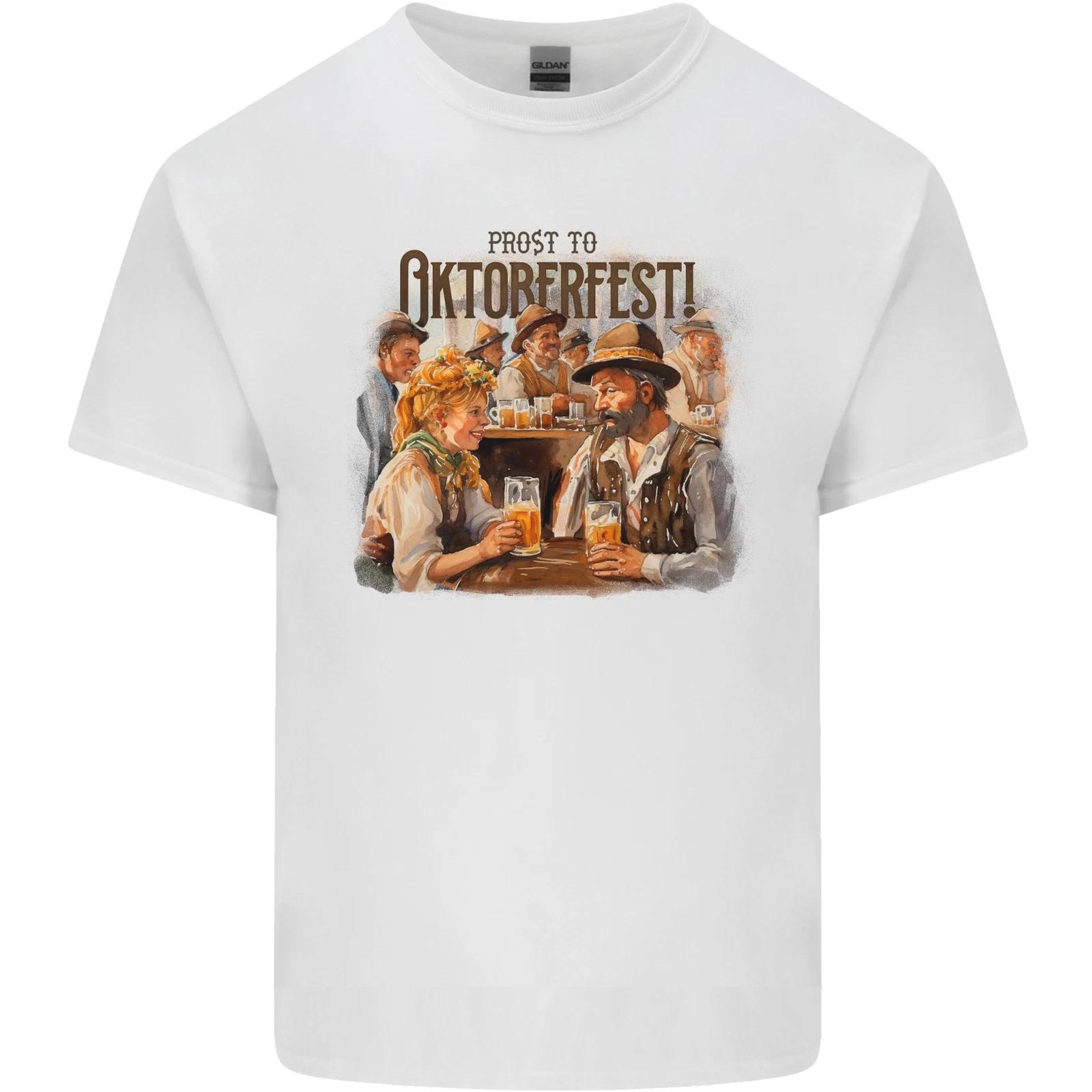 Prost to Oktoberfest German Beer Festival Kids T-Shirt Childrens XL