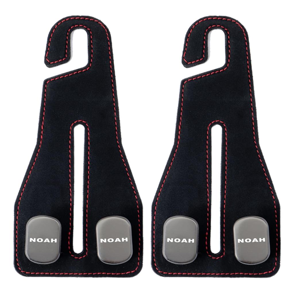 Nový háček na sedadlo kompatibilní s NOAH Noah (Vyrobeno z kůže) Úložný háček do auta Zabraňuje zavazadlům
