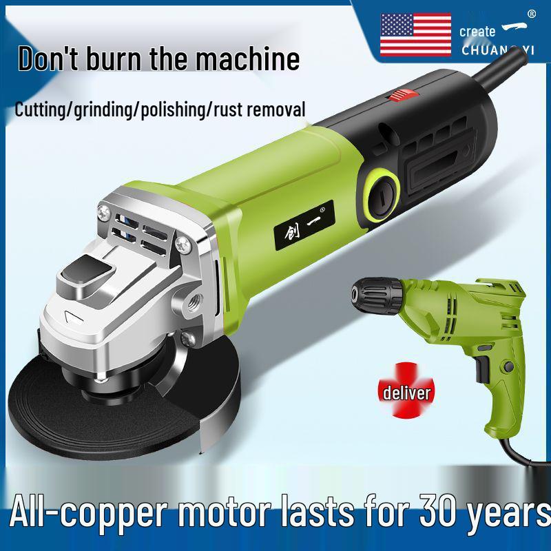 Multifunktions-Winkelschleifer & Polierer für den Haushaltsgebrauch